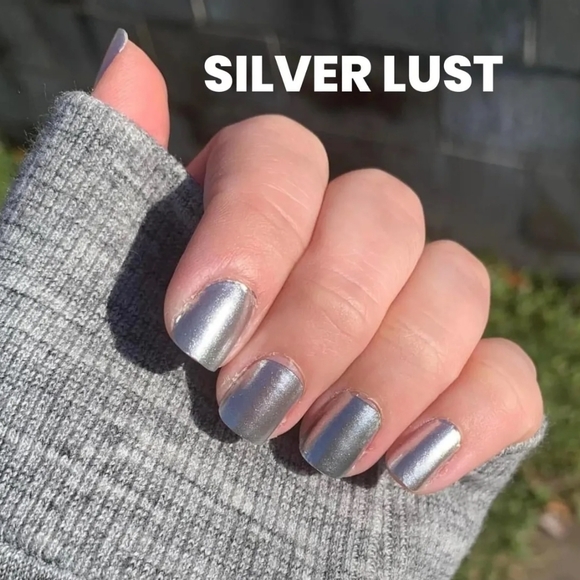Color Street Silver Lust Nail Polish Strips NWT - Picture 6 of 11